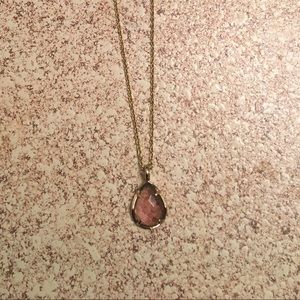 Kendra Scott Necklace teardrop stone necklace